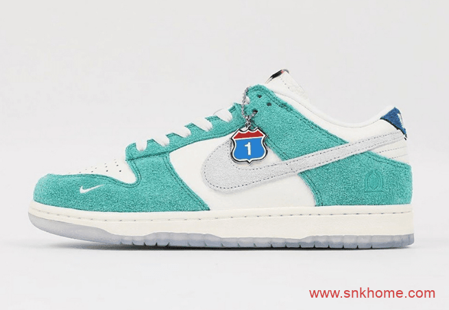 Kasina x Nike Dunk Low 耐克Dunk Kasina联名推出三款全新Dunk翻毛皮低帮板鞋 货号：CZ6501-101