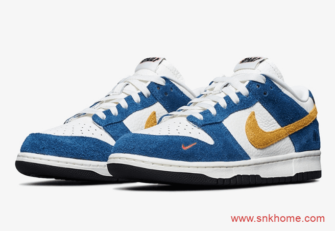 Kasina x Nike Dunk Low 耐克Dunk Kasina联名推出三款全新Dunk翻毛皮低帮板鞋 货号：CZ6501-101