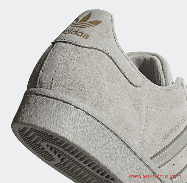 贝壳头五十周年纪念款 adidas Superstar 阿迪达斯贝壳头灰色麂皮官图释出 货号：FY2321