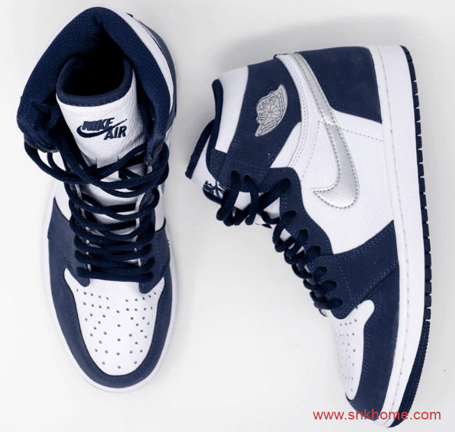 Air Jordan 1 High OG CO.JP “Midnight Navy” AJ1日本限定海军蓝平民版发售日期 货号：DC1788-100