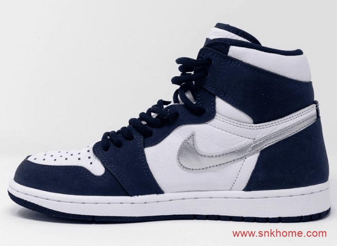 Air Jordan 1 High OG CO.JP “Midnight Navy” AJ1日本限定海军蓝平民版发售日期 货号：DC1788-100