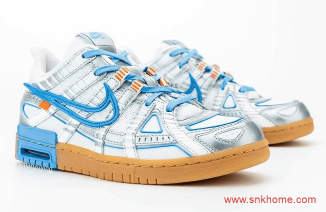 OFF-WHITE x Nike Air Rubber Dunk “Green Strike” 耐克DunkOW联名黑绿灰蓝 货号：CU6015-001/CU6015-700