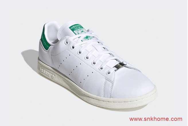 史密斯绿尾碎钻 Swarovski x adidas Stan Smith 阿迪达斯史密斯施华洛世奇联名 货号： FX7482