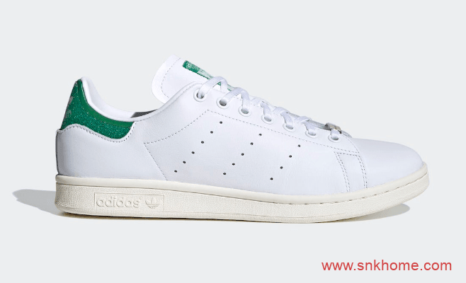 史密斯绿尾碎钻 Swarovski x adidas Stan Smith 阿迪达斯史密斯施华洛世奇联名 货号： FX7482