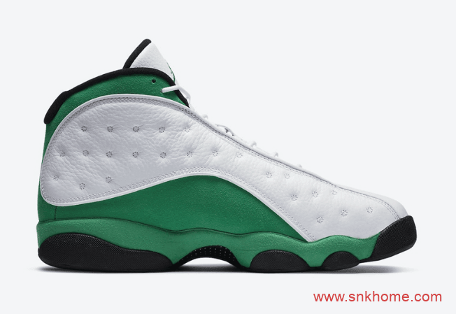 酷似AJ13雷阿伦 Air Jordan 13 “Lucky Green” AJ13白绿发售日期 货号：DB6537-113