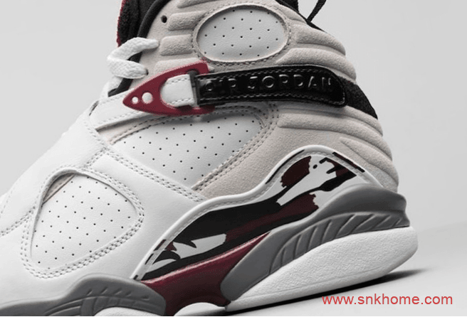 AJ8酒红太酷炫 Air Jordan 8 WMNS “Burgundy” AJ8高帮实战篮球鞋 货号： CI1236-104