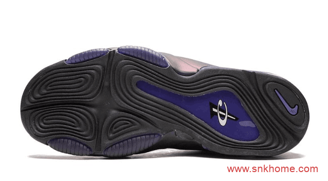 耐克Air Penny 3气垫实战篮球鞋 Nike Air Penny 3 “Eggplant” 耐克科技球鞋复刻 货号：CT2809-500