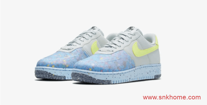 耐克空军垃圾鞋 Nike Air Force 1 Crater Space Hippie 系列空军可回收材料制鞋