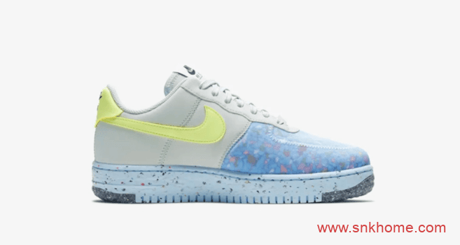 耐克空军垃圾鞋 Nike Air Force 1 Crater Space Hippie 系列空军可回收材料制鞋