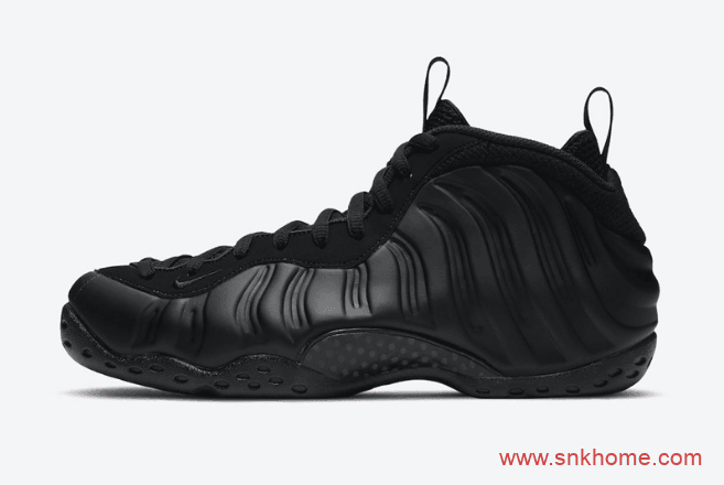 耐克黑色喷泡复刻 Nike Air Foamposite One “Anthracite” 耐克黑色喷发售日期 货号：314996-001