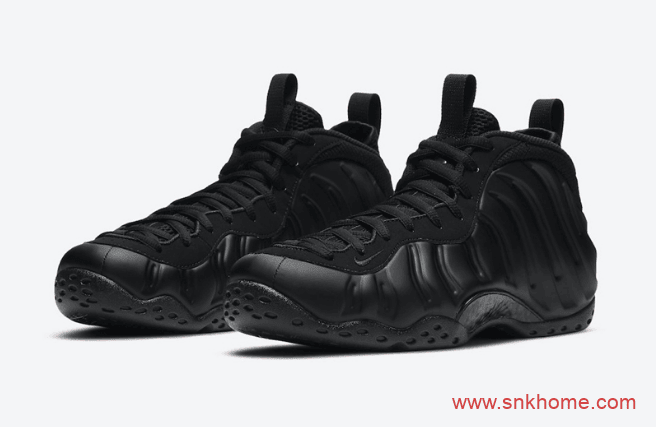 耐克黑色喷泡复刻 Nike Air Foamposite One “Anthracite” 耐克黑色喷发售日期 货号：314996-001