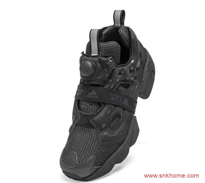 锐步阿迪达斯联名黑武士 Reebok Instapump Fury BOOST 锐步黑武士充气鞋发售日期 货号：G57662
