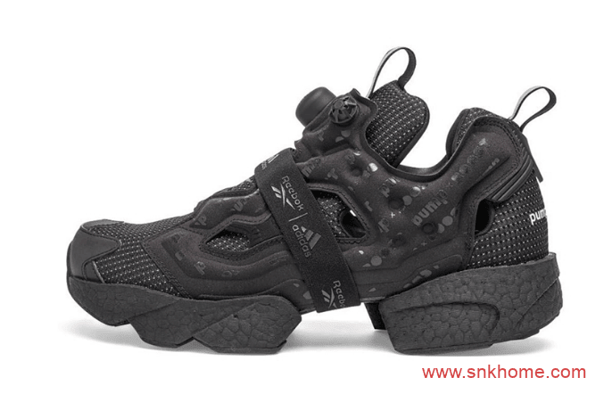 锐步阿迪达斯联名黑武士 Reebok Instapump Fury BOOST 锐步黑武士充气鞋发售日期 货号：G57662