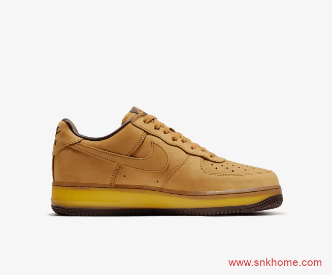 耐克空军一号小麦低帮新款 Nike Air Force 1 Low “Wheat Mocha” 空军小麦低帮复刻 货号：DC7504-700
