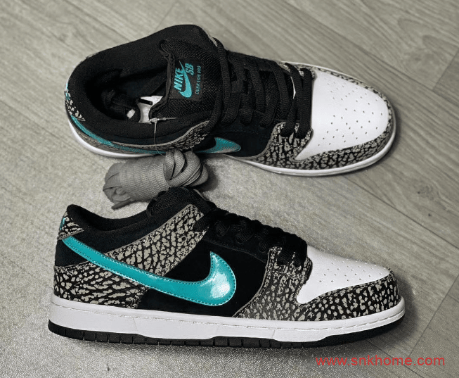 耐克Dunk SB大象纹低帮 Nike SB Dunk Low PRM “Elephant” 大象纹 Dunk SB发售日期 货号：BQ6817-009