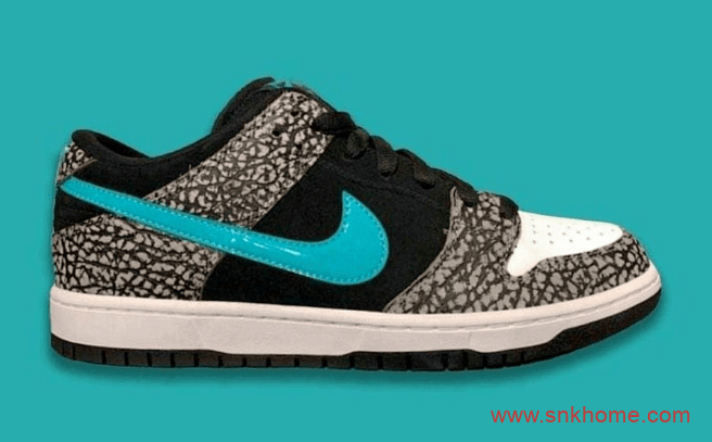 耐克Dunk SB大象纹低帮 Nike SB Dunk Low PRM “Elephant” 大象纹 Dunk SB发售日期 货号：BQ6817-009