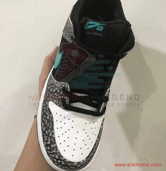 耐克Dunk SB大象纹低帮 Nike SB Dunk Low PRM “Elephant” 大象纹 Dunk SB发售日期 货号：BQ6817-009