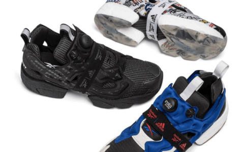 Reebok Instapump Fury Boost “Sticker City” 锐步阿迪达斯联名充气鞋BOOST新款发售 货号：G57659