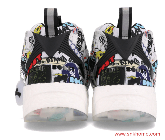 Reebok Instapump Fury Boost “Sticker City” 锐步阿迪达斯联名充气鞋BOOST新款发售 货号：G57659