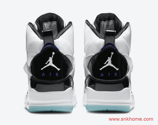 AJ经典康扣配色 Jordan Flight 45 “Concord” 发售日期 实战AJ球鞋复刻 货号：DC2571-100