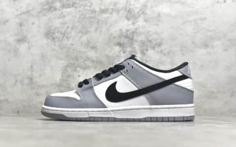 耐克Dunk SB白灰黑低帮 NIKE SB Dunk Low Pro 顶级版本耐克Dunk SB板鞋 货号：AR0778-092