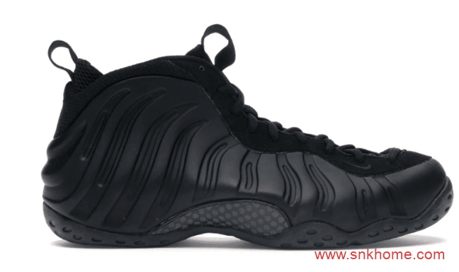 耐克纯黑喷泡2020复刻款即将发售 Nike Air Foamposite One “Anthracite” 耐克喷泡球鞋 货号：314996-001