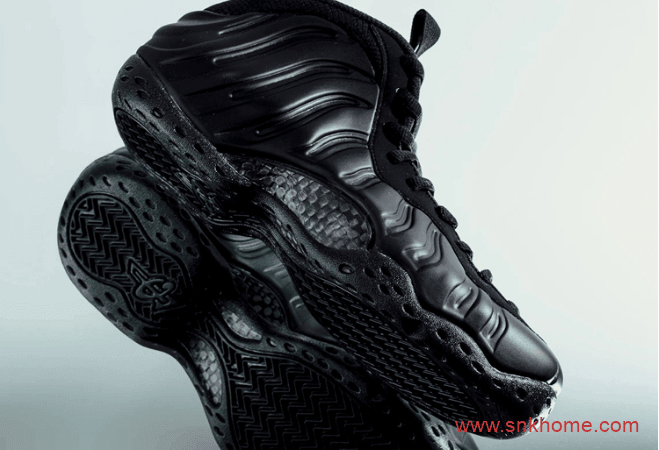 耐克纯黑喷泡2020复刻款即将发售 Nike Air Foamposite One “Anthracite” 耐克喷泡球鞋 货号：314996-001