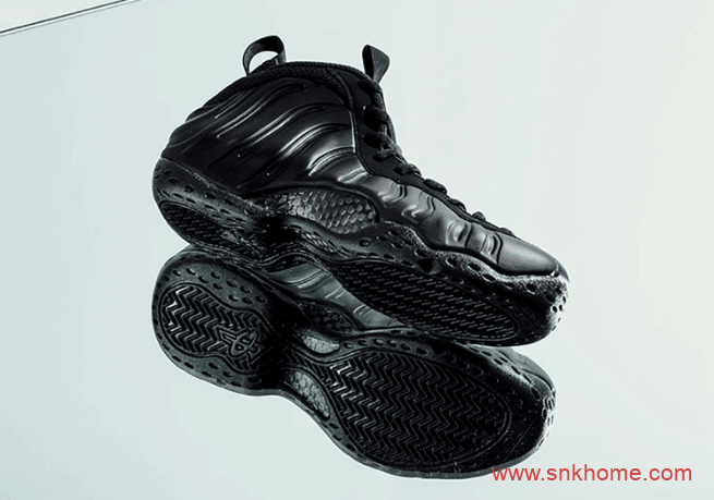 耐克纯黑喷泡2020复刻款即将发售 Nike Air Foamposite One “Anthracite” 耐克喷泡球鞋 货号：314996-001