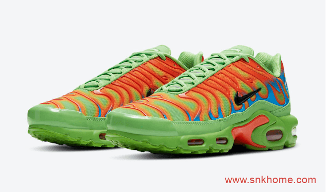 耐克AIR PLUS TN气垫SUP联名三款配色 Supreme x Nike Air Max Plus TN发售日期 货号：DA1472-300/DA1472-600