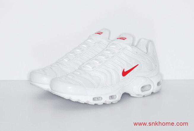 耐克AIR PLUS TN气垫SUP联名三款配色 Supreme x Nike Air Max Plus TN发售日期 货号：DA1472-300/DA1472-600