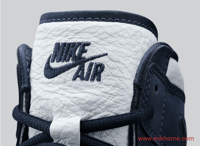 AJ1海军蓝 AJ1日本限定Air Jordan 1 High OG CO.JP “Midnight Navy” AJ1白蓝银色钩日本限定发售日期 货号：DC1788-100