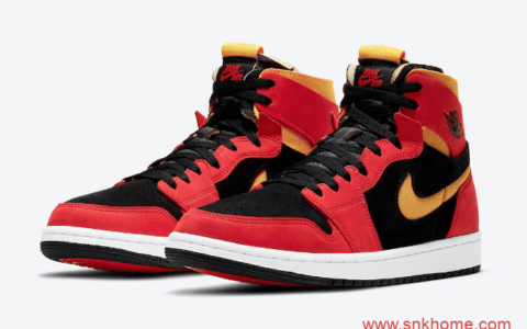 AJ1钢铁侠 AJ1小丑中帮 Air Jordan 1 Zoom Air CMFT “Chile Red”  货号：CT0978-006/CT0978-005/CT0979-001