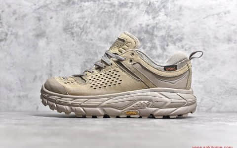 铃木大器主理品牌联名款 Engineered Garments x Hoka One One “Tor Ultra Low”低帮厚底锯齿坦克户外运动鞋