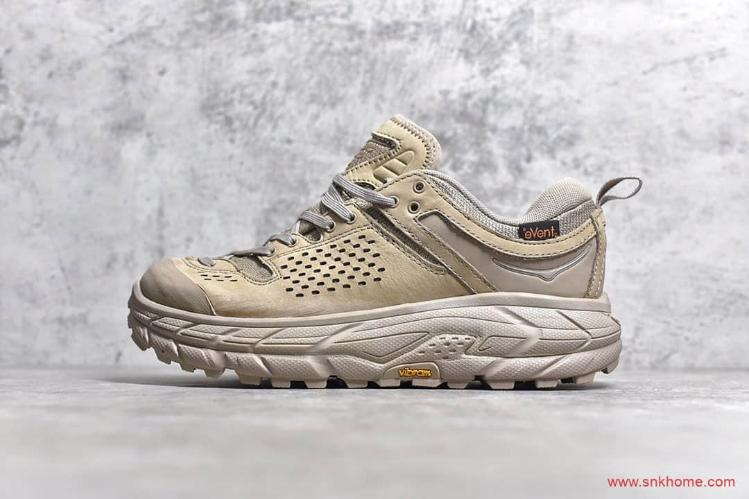 铃木大器主理品牌联名款 Engineered Garments x Hoka One One “Tor Ultra Low”低帮厚底锯齿坦克户外运动鞋