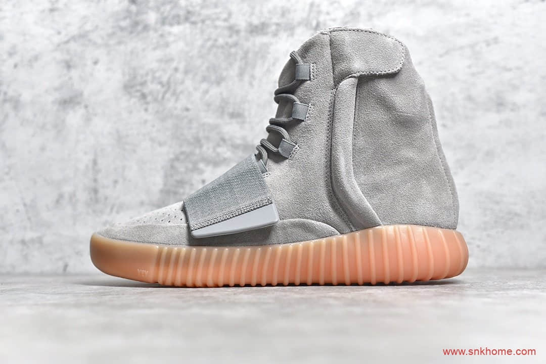 阿迪达斯椰子750灰色OG纯原版本 Yeezy 750 Boost 夜光灰 进口椰子巴斯夫真爆 货号：BB1840