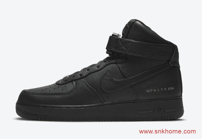 耐克空军Alyx联名款高帮板鞋预售价7000 Alyx x Nike Air Force 1 High实物图曝光 货号：CQ4018-001