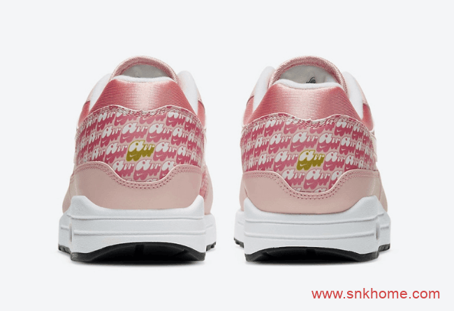 耐克MAX1粉色草莓装饰 Nike Air Max 1 “Strawberry Lemonade”发售日期 货号：CJ0609-600