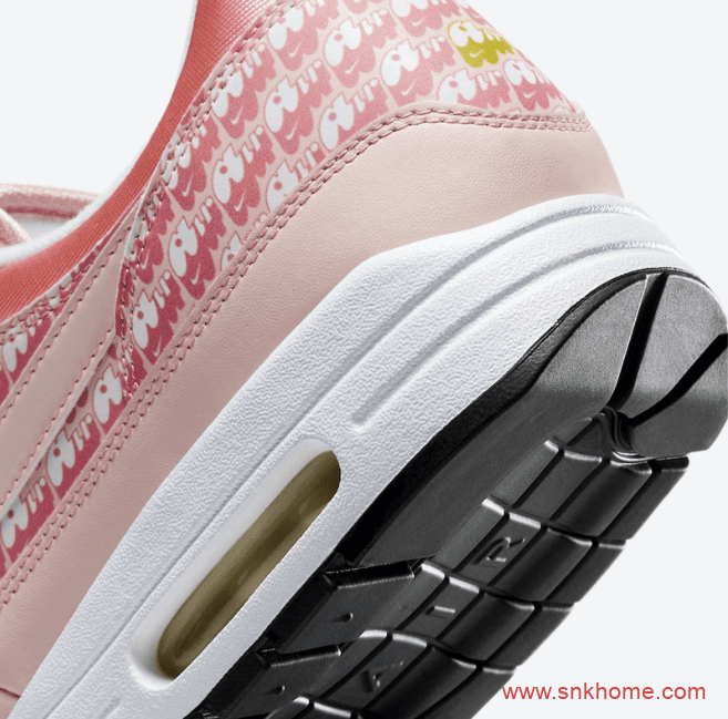 耐克MAX1粉色草莓装饰 Nike Air Max 1 “Strawberry Lemonade”发售日期 货号：CJ0609-600