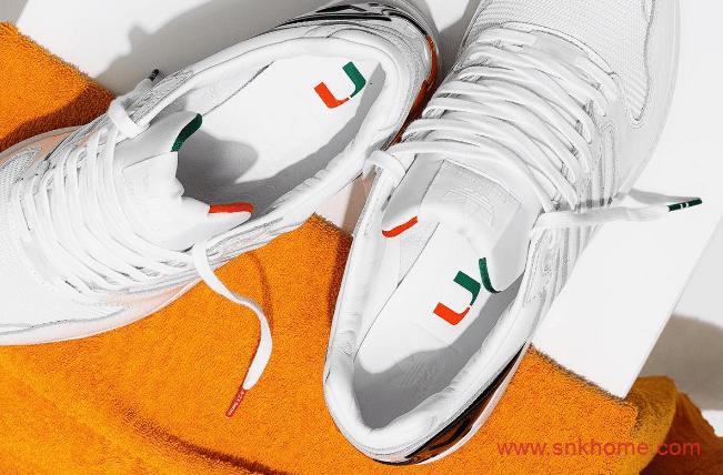 阿迪达斯ZX500迈阿密大学配色 adidas ZX 5000 “University of Miami” 阿迪达斯小白鞋 货号：FZ4416