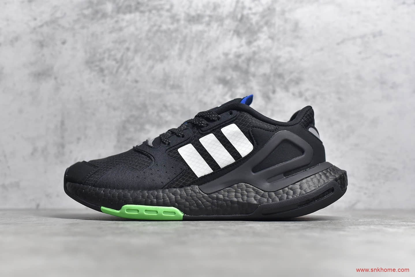 阿迪达斯夜行者二代黑色 adidas Day Jogger 2020 Boost 阿迪达斯3M反光BOOST跑鞋 货号：FW3019