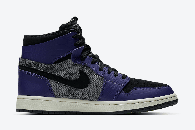 AJ1鳄鱼纹 NBA状元锡安战靴 Air Jordan 1 Zoom Air CMFT BBS AJ1PE专属配色发售日期 货号：DC2133-500