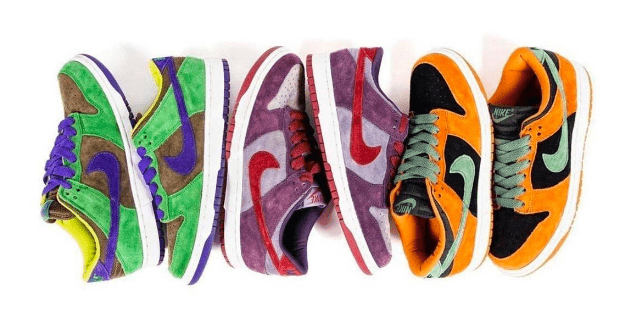 耐克Dunk丑小鸭套装发售 Nike Dunk Low SP “Ceramic” 耐克Dunk丑小鸭黑橙绿低帮 货号：DA1469-001