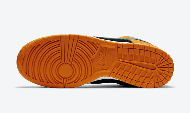 耐克Dunk丑小鸭套装发售 Nike Dunk Low SP “Ceramic” 耐克Dunk丑小鸭黑橙绿低帮 货号：DA1469-001
