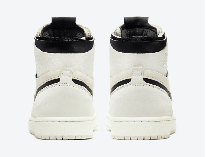 AJ1奶茶配色官图曝光 Air Jordan 1 Zoom CMFT “Summit White” AJ1米白色高帮 货号：CT0979-100