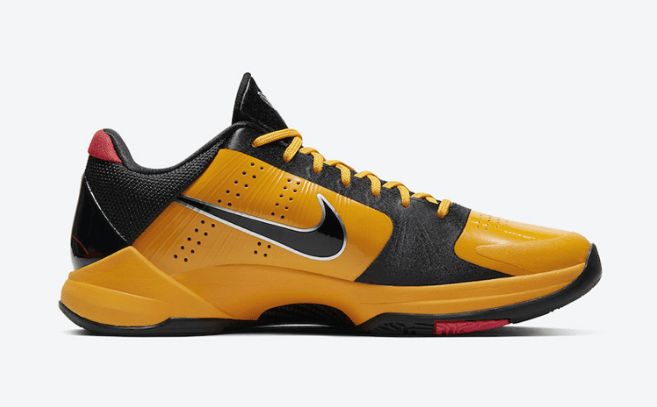 耐克科比五代李小龙配色 Nike Kobe 5 Protro “Alternate Bruce Lee” 科比黑金黑白两款球鞋 货号：CD4991-101