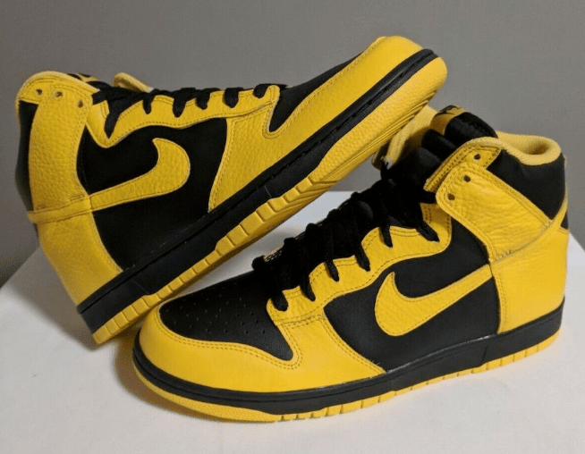 耐克Dunk武当配色新款登场 Nike Dunk High SP "Varsity Maize" 耐克Dunk黄色高帮板鞋 货号：CZ8149-002