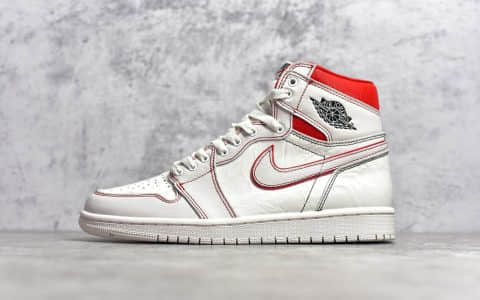 AJ1性价比版本供应 AirJordan 1 Retro "Phantom" AJ1兔八哥高帮 AJ高端复刻 货号：555088-160