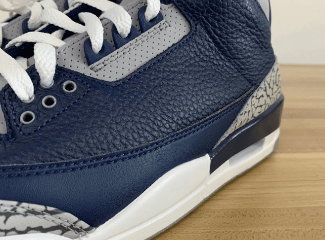 AJ3午夜蓝明年年初发售 Air Jordan 3 “Midnight Navy” AJ3灰蓝中帮球鞋实物图 货号：CT8532-401