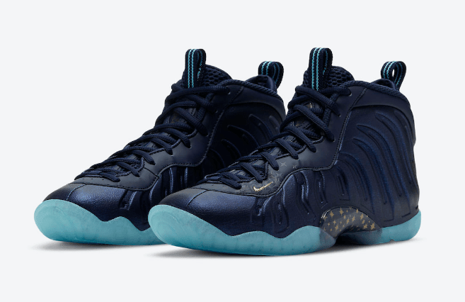 耐克午夜繁星喷全新配色 Nike Little Posite One “Obsidian” 耐克喷泡黑曜石改版款 货号：CZ6547-400