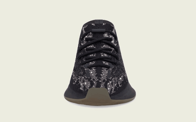 全新黑武士椰子380官图 adidas Yeezy Boost 380 “Onyx Reflective” 椰子380黑色满天星配色 货号：H02536